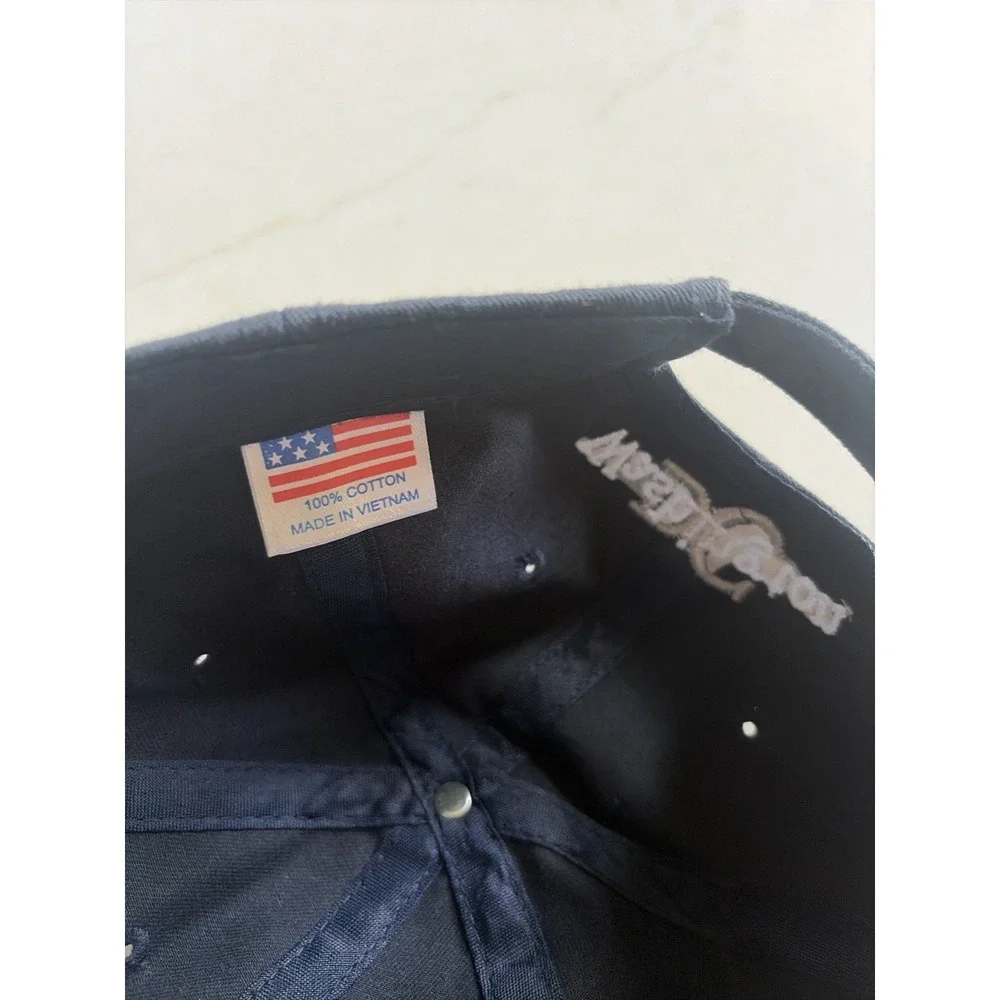 Lincoln's Waffle Shop Hat Washington DC USA‎ Embroidered Strapback Navy Cap
